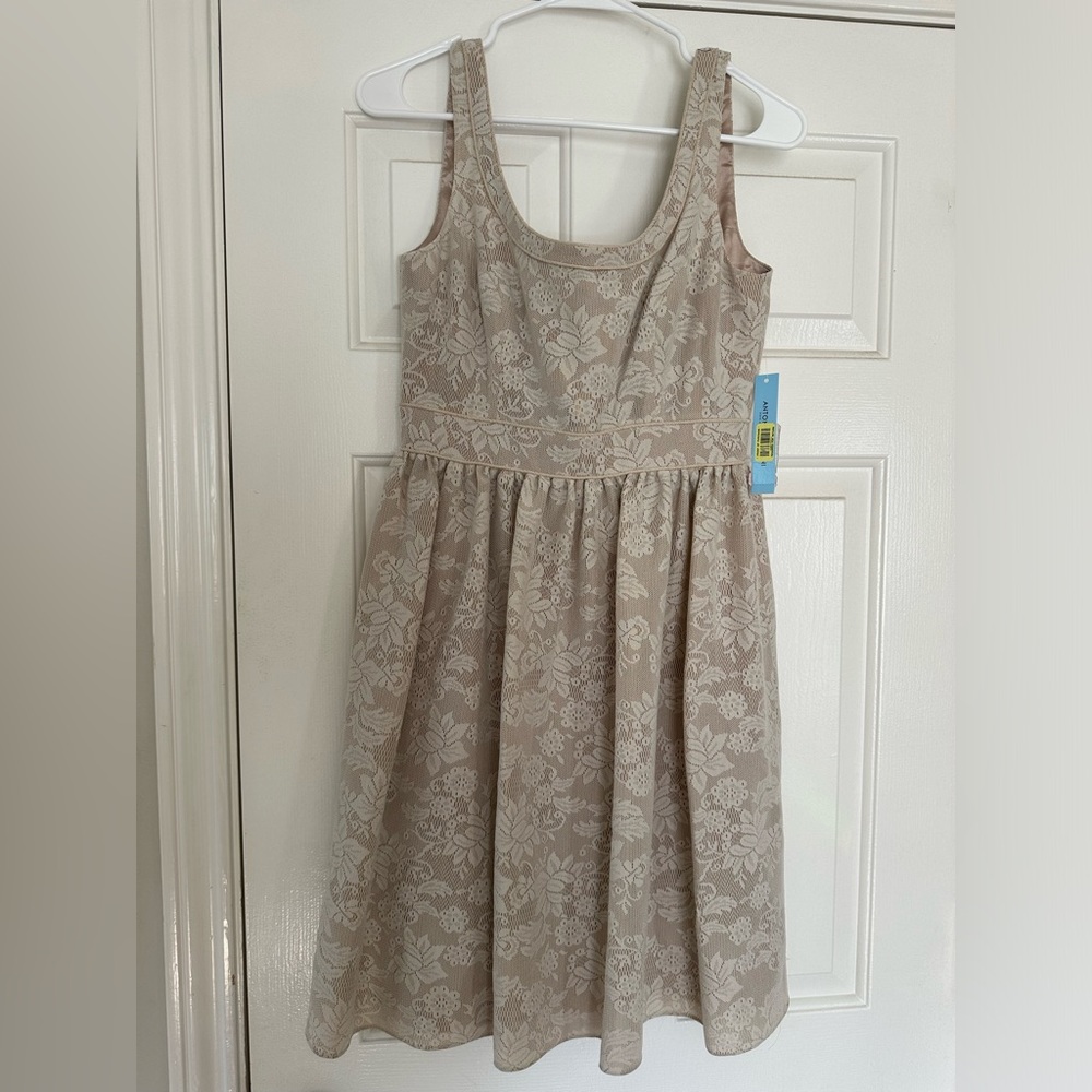 Antonio Melani Tan Babydoll Dress